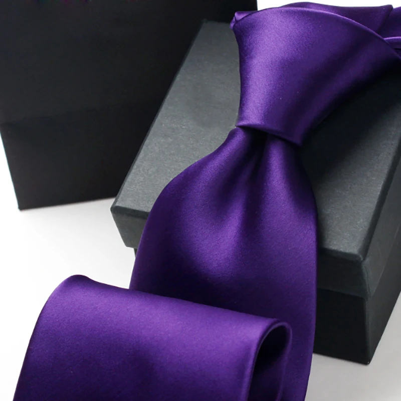 High Quality 2016 New Silk Ties For Men 9cm Luxury Solid Necktie