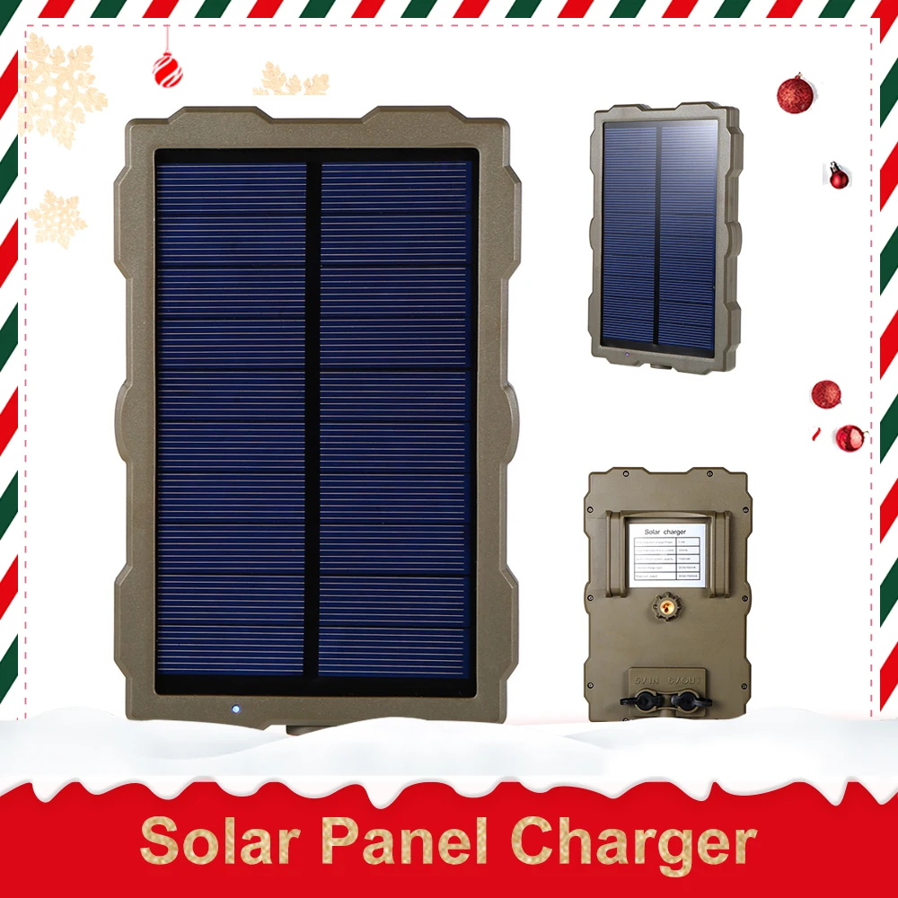 

Hunting Camera Battery Solar Panel Charger External Power Trail Camera Mini Camera Battery Solar Panel H801 H885 H9 H3 H501