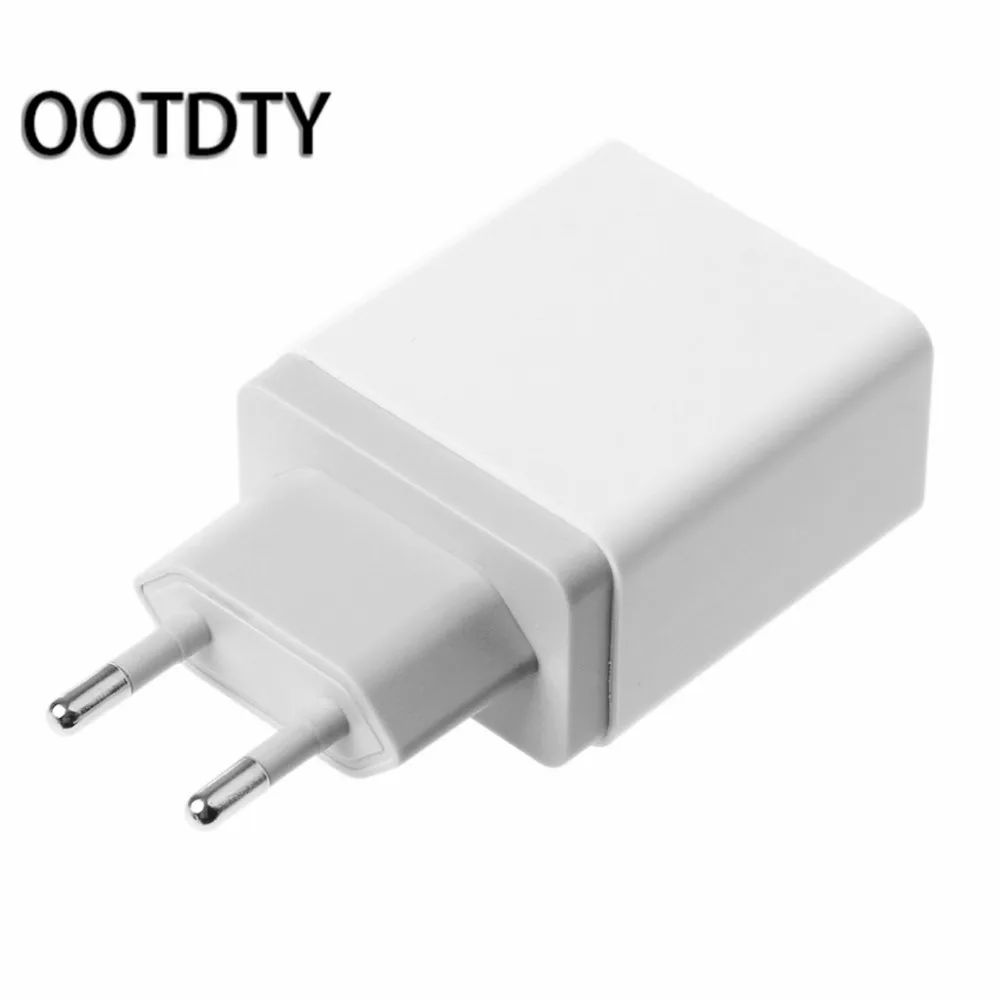 1 2 3 USB порта 5V 2.4A зарядное устройство адаптер питания штепсельная вилка ЕС для