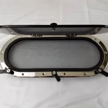 22,1*9,8 дюйма 560*250 мм 316L из нержавеющей стали овальные открывающиеся портлайт Porthole оконный люк для морской лодки яхты