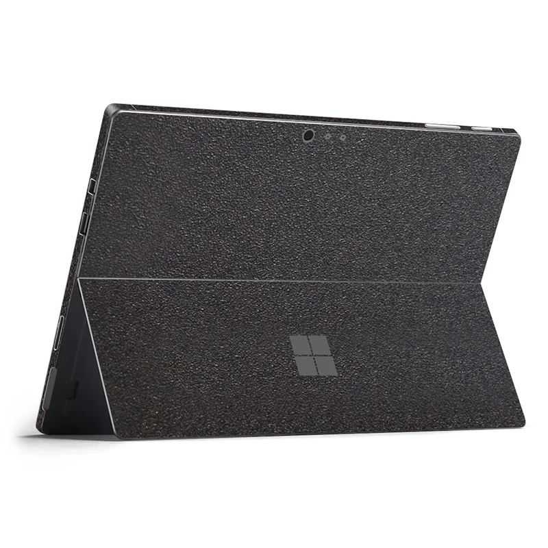 GOOYIYO-наклейка для поверхности Go Pro 6 планшет нетбук кожаный вид виниловая наклейка поверхность Pro 4 5 поверхность кожи RT 1 2 наклейка - Цвет: Leather Black