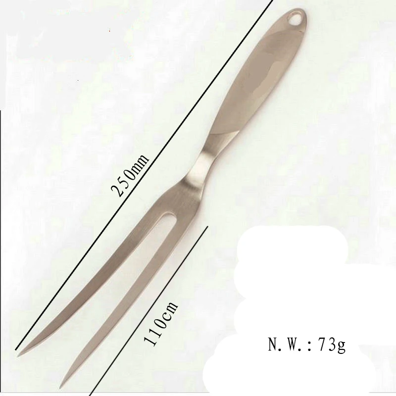 6 pcs Stainless Steel Kitchen Utensil Tool Cooking &Barbecue &BBQ