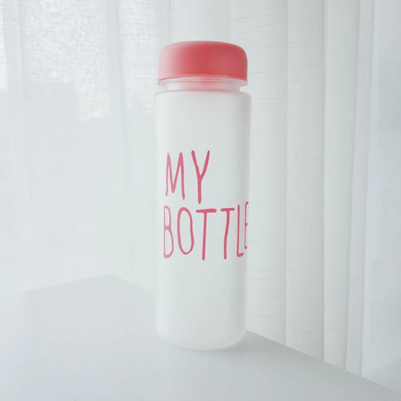 My bottle пластиковые бутылки для воды объемом 500 мл, прозрачные или матовые термостойкие герметичные цветные дорожные бутылки на заказ
