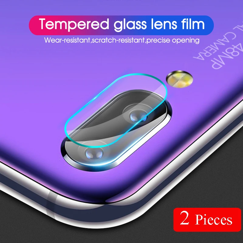 

2pcs Back Camera Lens Soft Tempered Glass For Xiaomi Redmi 7 Note 7 Pro Protective Film Explosion-proof Screen Protector Redmi7