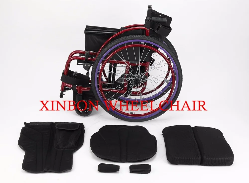 Стиль Складная ручная Спортивная инвалидная коляска для инвалидов