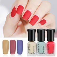 Дизайн ногтей 1 шт. матовый тусклый лак для ногтей 6 мл лак матовый эффект маникюр Дизайн ногтей цветной лак для ногтей стемпинг ногтей покрытие