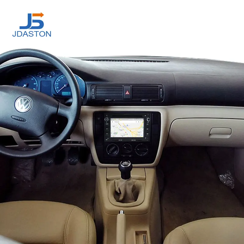 Top JDASTON Android 9.0 Car DVD Player For Volkswagen VW Bora Golf Polo GOLF MK3 Mk4 TRANSPORTER T5 T4 Multimedia Stereo 2 Din Radio 5