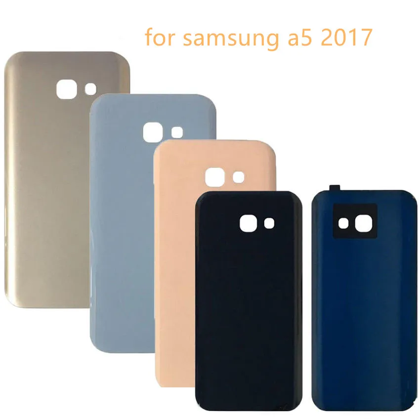 Высокое качество для samsung A3 A5 A7 Корпус Батарея сзади чехол A320F A520F A720F задняя дверь Стекло Батарея замены крышки объектива