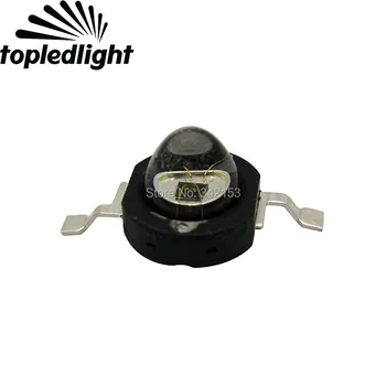 

Topledlight High Power 1W 850NM Infrared IR Energy Saving Led Emitter Light Beads 60 Degree Viewing Angle For CCTV Cameras