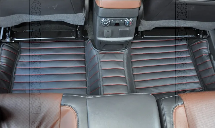 Хорошее качество! Специальные коврики для Ford Explorer 7 мест Нескользящие водонепроницаемые ковры для Explorer-2011