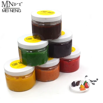 

MNFT 1Bottle 280g Catfish Dough Bait Snail Taste Strawberry Assorted Fruit etc.Othe Flavors Lure New Carp Fishing Baits