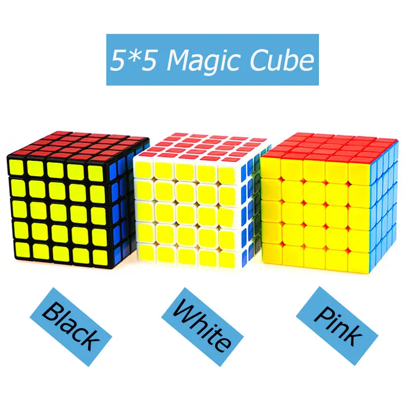

Free Shipping High Quality 5*5*5 Magic Cube Dedicated Game Hand Spinner Stress Cube Neo Cube Puzzle Toys For Children Adult