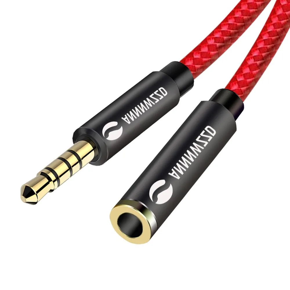 Yuanji 3.5mm Jack male to 3.5mm Female Aux Extension Cable Audio Cable Headphone Extension Cable Cord for Computer Yuanji 3.5mm Jack male to 3.5mm Female Aux Extension Cable Audio Cable Headphone Extension Cable Cord for Computer