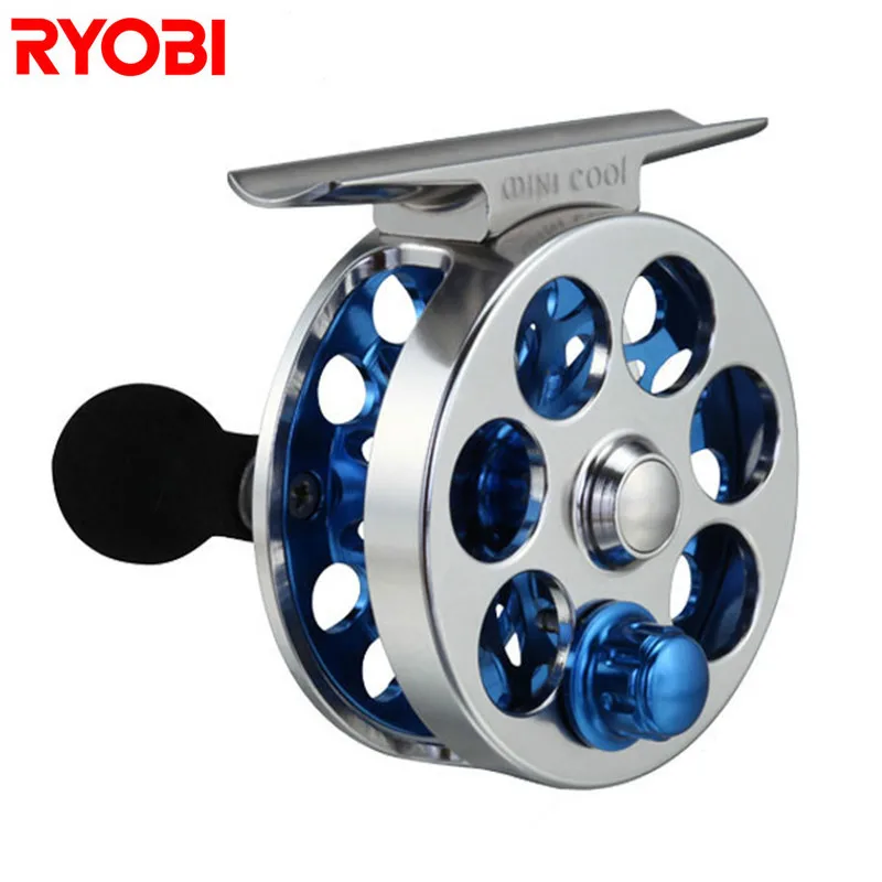 100 Japan Brand RYOBI MINI COOL Ice Fishing Reel 0.235mm 100m Fishing