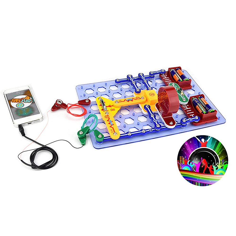 

Electronic Blocks Diy Kits Integrated Circuit Building Blocks Circuit Model Kits Educational Science Experiment Toy for children