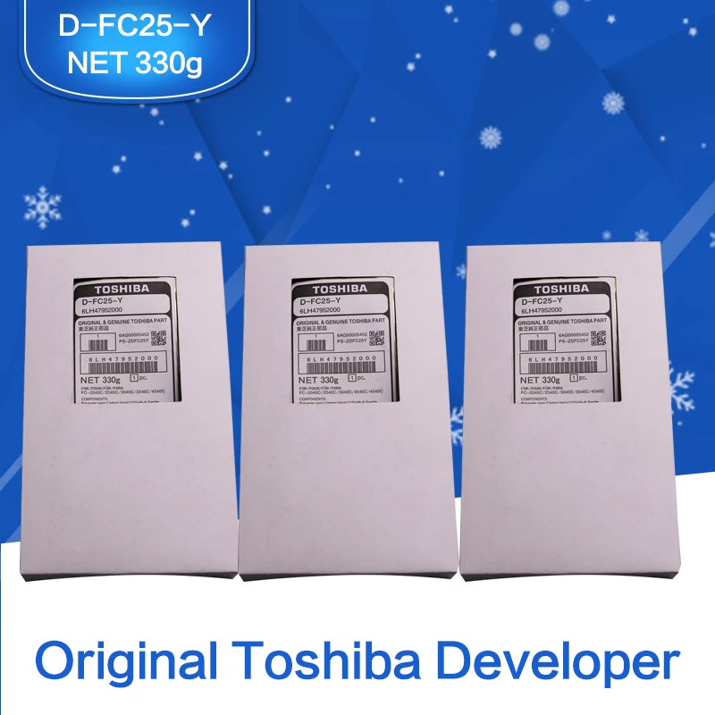 3pcs a Lot Quality Original TOSHIBA Copier Machine Parts Developer D