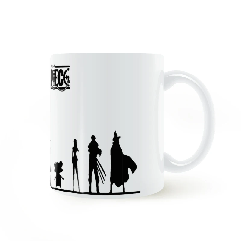 

ONE PIECE Mug Coffee Milk Ceramic Cup Creative DIY Gifts Home Decor Mugs 11oz T1171