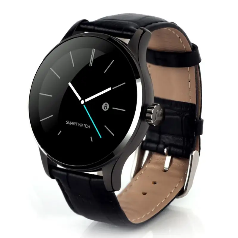 K88H MTK2502C Bluetooth Смарт часы сердечного ритма трек наручные часы кожа Z1103 Прямая поставка