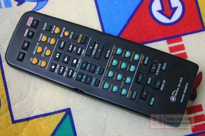 

Free SHIPPING ! New Original YAMAHA AV Remote Control RAV304 WE45890 EU for RX-V457