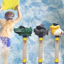 Термометр инструмент мультфильм термометр для плавательного бассейна