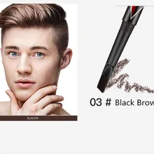 Для мужчин карандаш для бровей ТИНТ Косметика натуральный стойкий краска татуировки бровей водонепроницаемый черный коричневый карандаш для бровей Макияж