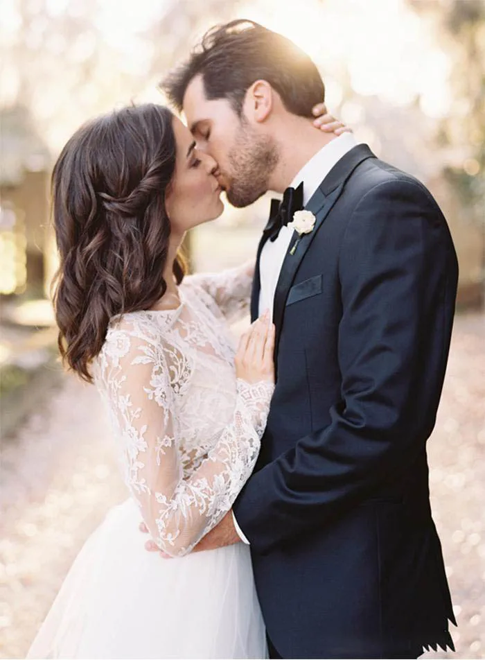 Пляжное кружевное платье Boho из двух предметов с высоким горлом а силуэта Тюлевое