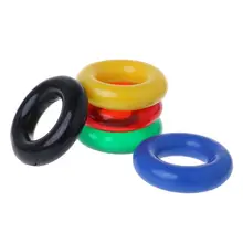 1Pc Hand Strengthener Round Finger Resistance O Ring Hands Grip font b Fitness b font Gym
