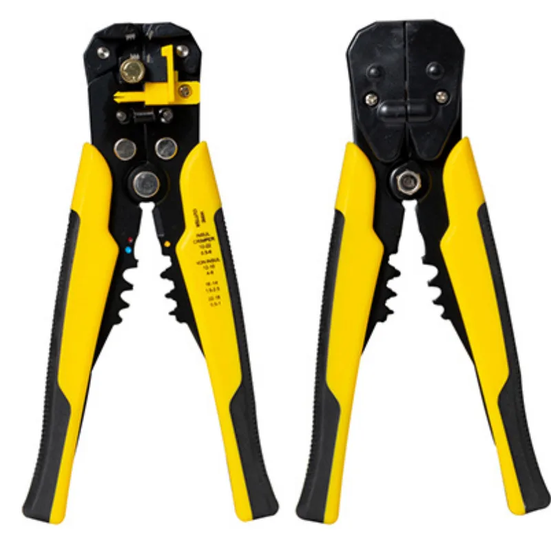 

Crimper Cable Cutter Automatic Wire Stripper Multifunctional Stripping Tools Crimping Pliers Terminal 0.2-6.0mm2 tool