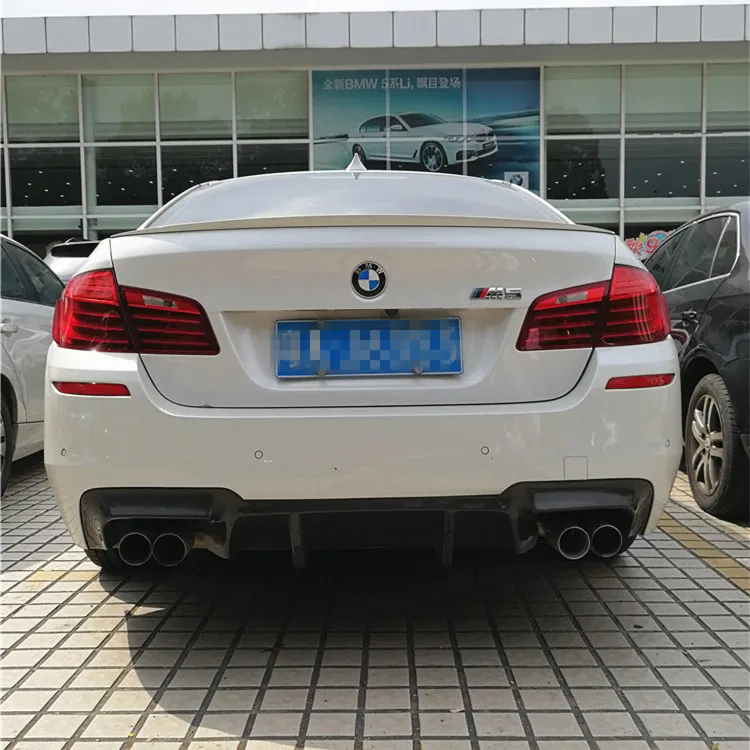 Для BMW M5 F10 F18 спойлер 2012- 520 525li 528li Высокое качество ABS Материал заднего крыла первоклассника Цвет задний спойлер