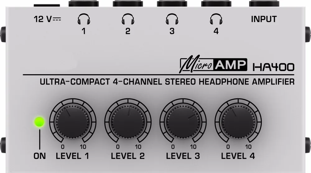 HA400 усилитель для наушников ультра-компактный 4 канала ha400 мини аудио стерео усилитель для наушников+ адаптер питания