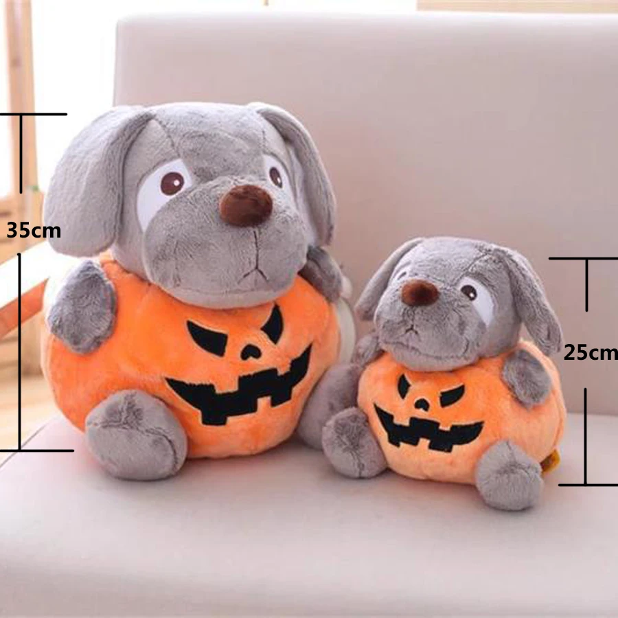 Plush Pumpkin Halloween Toy(2)