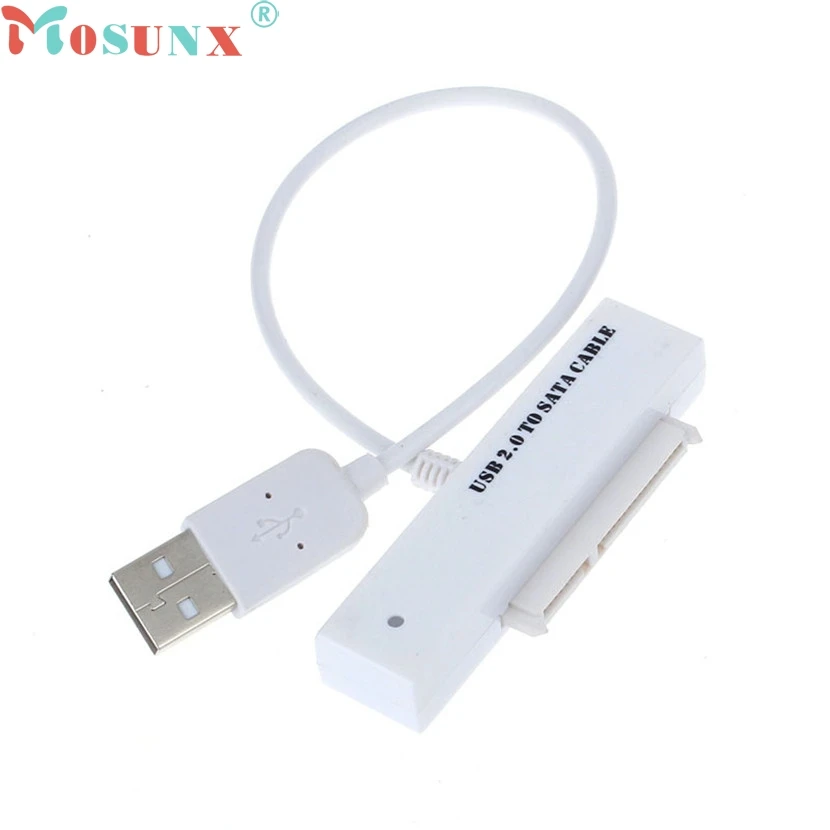 Адаптер mosunx Mecall USB 2 0 на SATA 7 + 15 Pin 22P для 5 дюймового жесткого диска бесплатная