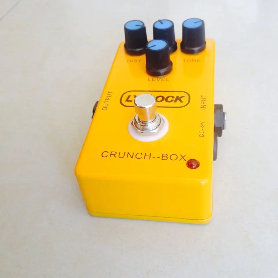 Buy DIY MOD Crunch Box Pedal Distortion Electric