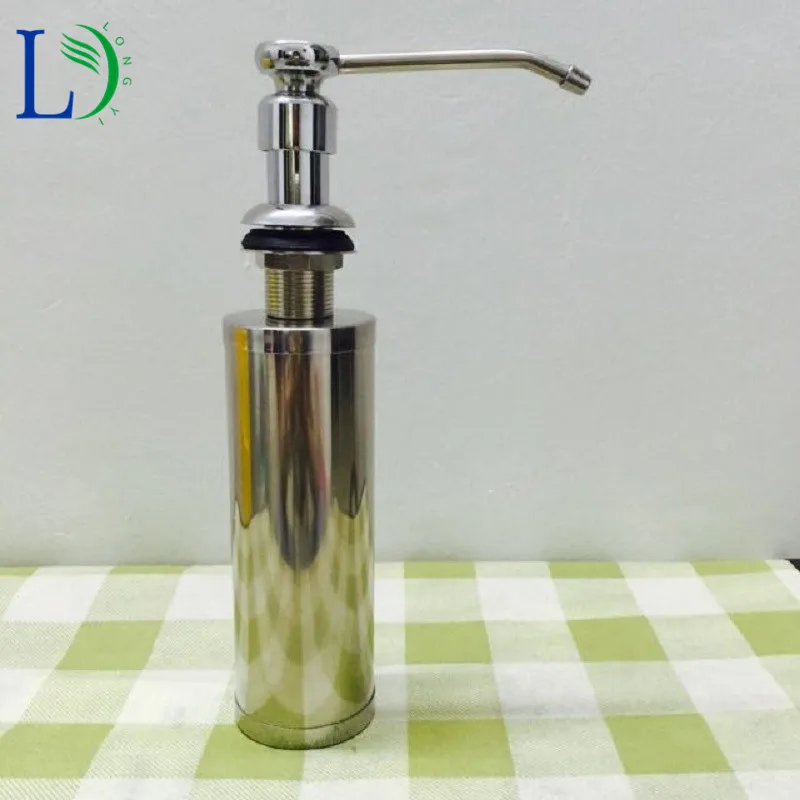 Buy Sainless Steel Kitchen Sink Bottle Soap Dispenser