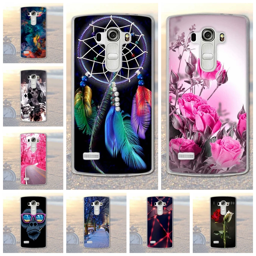

Case For LG G4S G4 Beat G4s H736 G4 S H735 Cover 5.2 inch Soft Silicone Thin TPU Back Shell Cover For LG G4S Mobile Phone Cases