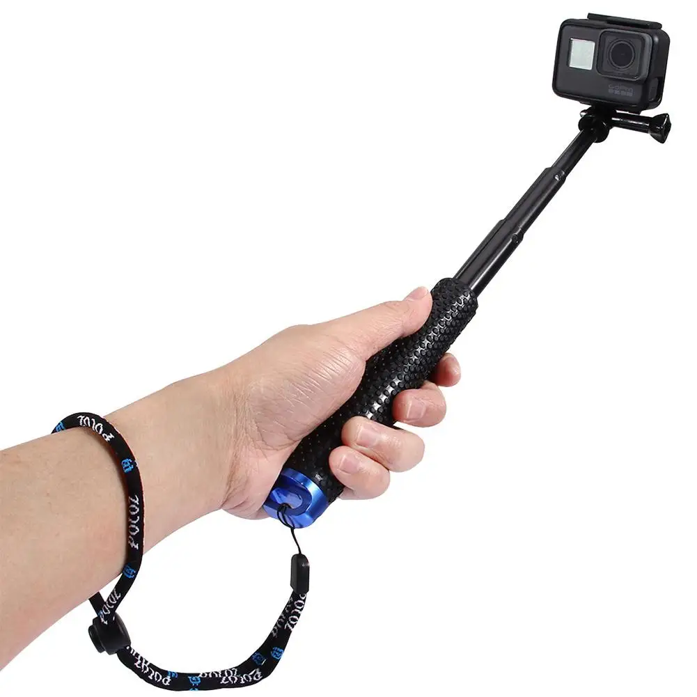 

HobbyLane 2019 New Extendable Selfie Sticks Black Portable Universal Selfie Stick For YI Gopro HERO4/3+/3/2/1 Selfie stick d20