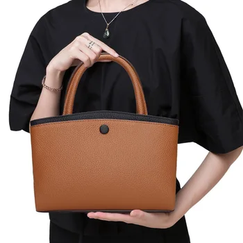

Paste Genuine leather messenger bags handbags tote on sale