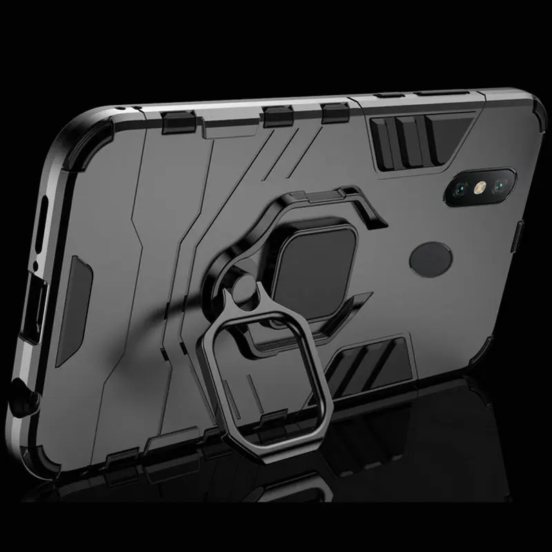 Кольцевой чехол для Samsung Galaxy A50 A30 A20 M10 M20 M30 S10 S9 S8 Lite Plus J4 J6 Prime A7 A8 A9 2018|Бамперы| |