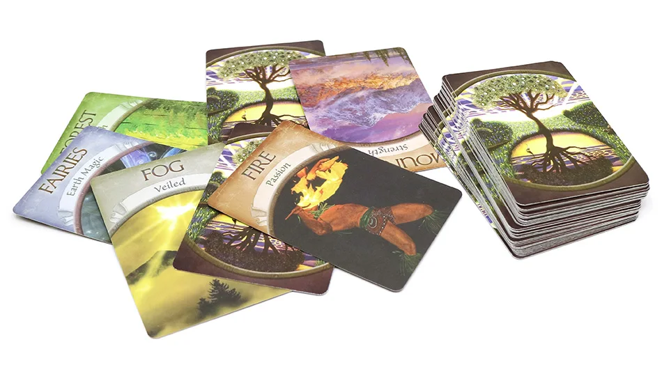 48 карт oracle earth magic, чтение fate tarot карточная игра для личного использования настольная игра