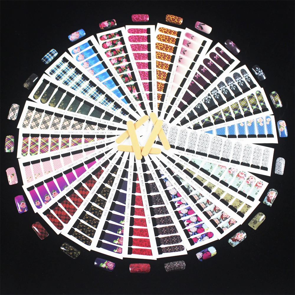 Nail Art beauty стикер Adesivo De Unha переводные наклейки для воды Ongle Pegatinas Joyeria DIY маникюрные украшения Adesivi Unghie