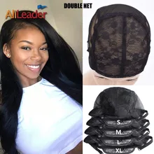 Alileader Adjustable Wig Caps Small/Large/Extra Large Base Cap Black Weaving Wig Tools Lace Wig Caps Weave Cap For Making a Wig Alileader Adjustable Wig Caps Small/Large/Extra Large Base Cap Black Weaving Wig Tools Lace Wig Caps Weave Cap For Making a Wig