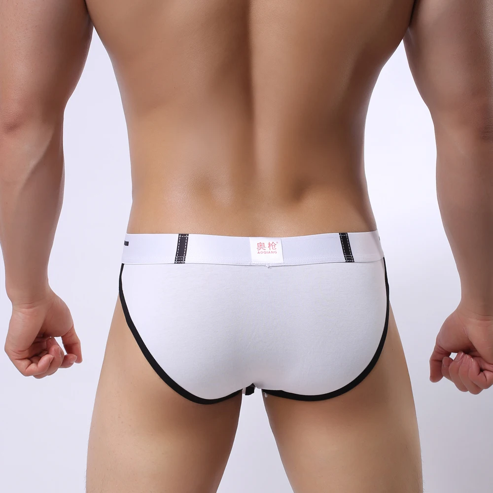Мужские трусы нижнее белье для геев Wonderjock сексуальное хлопковое мужчин большой