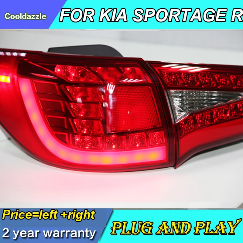 2009 2010 2011 2012 2013 год для KIA Sportage R светодиодный задний фонарь светильник хвост s