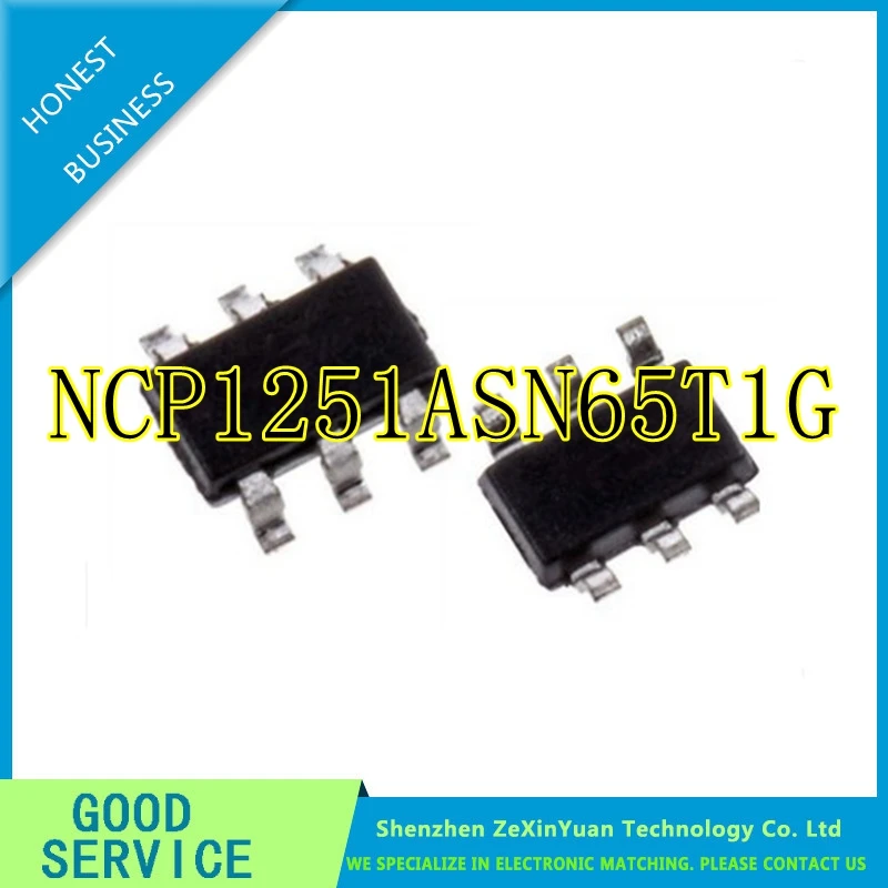 

30PCS-100PCS NCP1251 NCP1251ASN65T1G 5A2R sot23