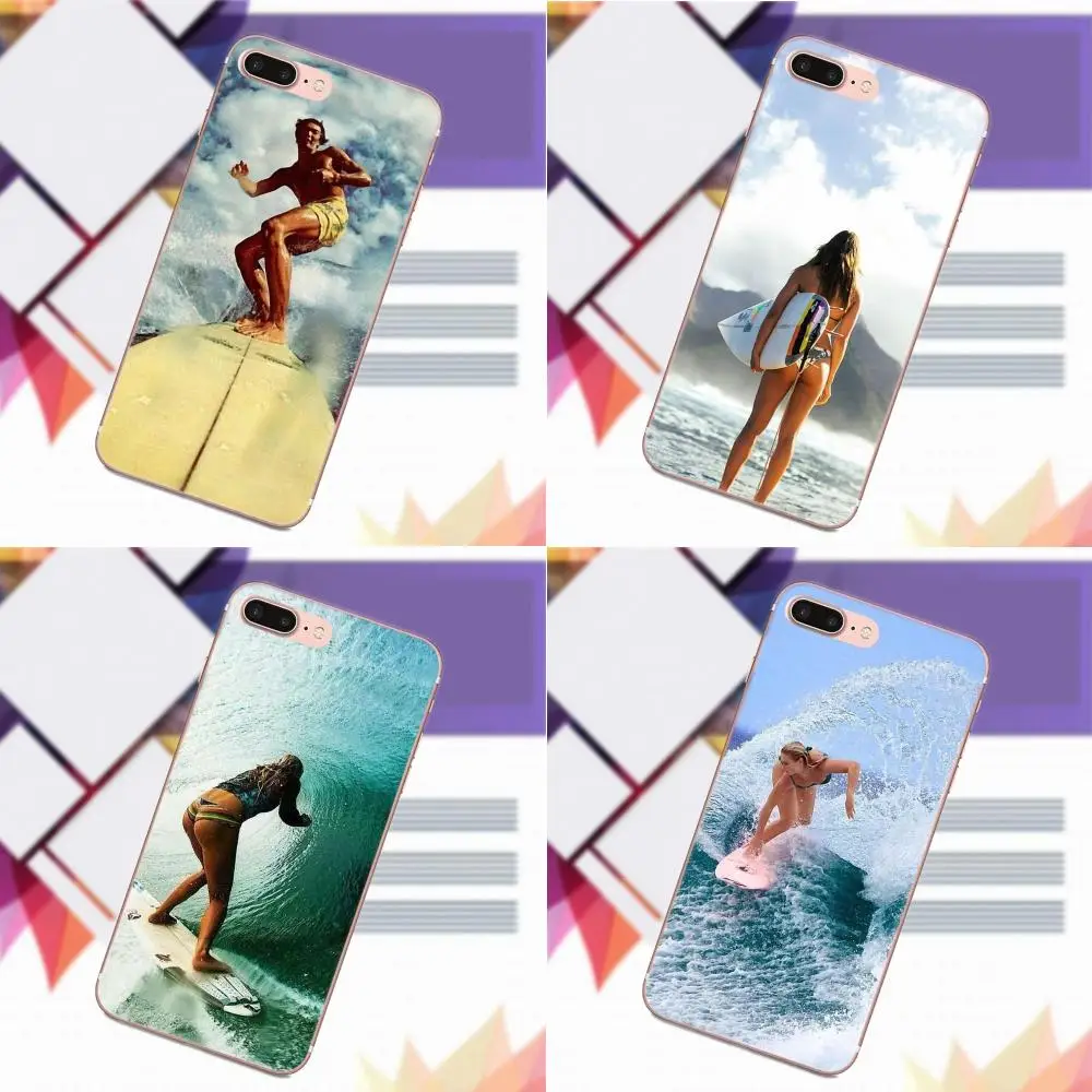 

Printing Drawing TPU For Sony Xperia Z Z1 Z2 Z3 Z4 Z5 compact Mini Premium M2 M4 M5 T3 E3 E5 XA Unique Billabong Surfboards