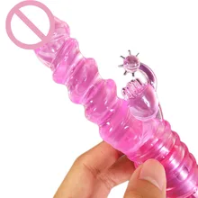 Female Masturbation Dildo Vibrator,Clit And G Spot Orgasm Massager Stick,AV Vibrating Stick,Sex Toys For Women,Sex Products