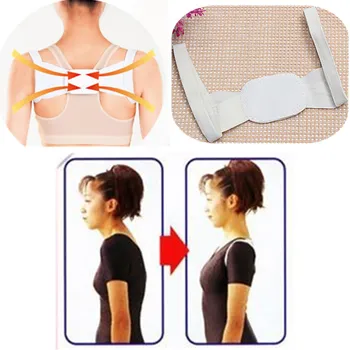 

Mrosaa Adjustable Shoulder Support Backing Treatment Posture Back Support Belt With A Shoulder Orthosis