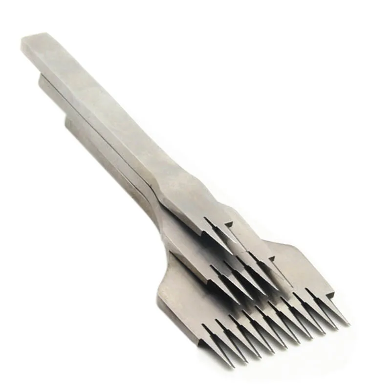 

3pcs Tip Spacing 3.38 Europe Oblique Flat Hand Cut French Cow Leather Hand-Stitched Leather Carving Art Tool Set SLC88