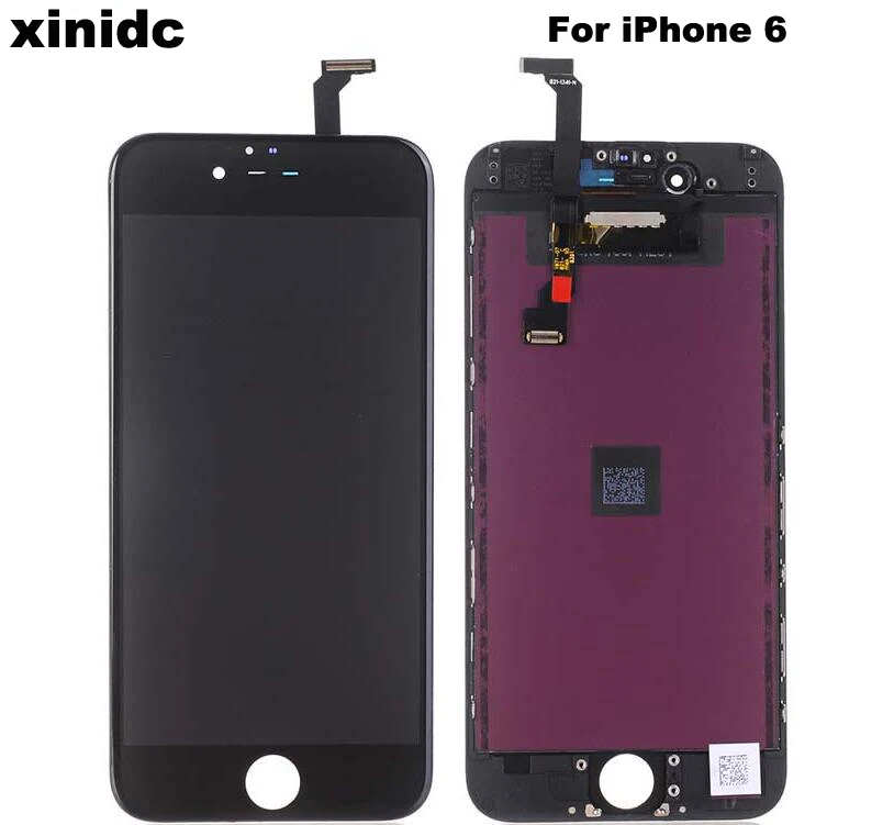 Xinidc Grade AAA Touch Screen Digitizer & LCD Display with Frame Assembly Front Glass for iPhone 6 Plus 6S Plus+Gift | Мобильные