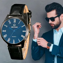 Relojes 2018 Watch Men Fashion Business Quartz Clock Mens Watch Luxury Brand Roman Scale Waterproof Wristwatch Relogio Masculino